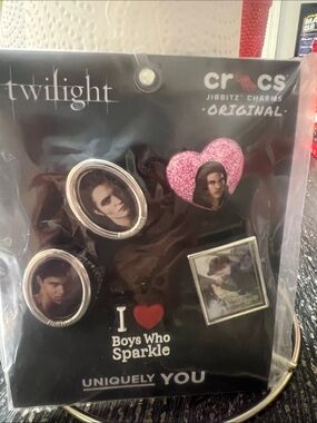 Twilight Jibbitz Charms 5 Pack